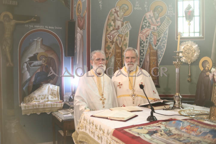 Άγιος Αιμιλιανός, Λόφος Σκουζέ, Επίσκοπος Ευρίπου Χρυσόστομος, Θεία Λειτουργία, Ιερός Ναός Αγίου Αιμιλιανού, Αθήνα, Ιερά Αρχιεπισκοπή Αθηνών, Εκκλησιαστικά Νέα, Ορθοδοξία, Πανήγυρη Αγίου Αιμιλιανού