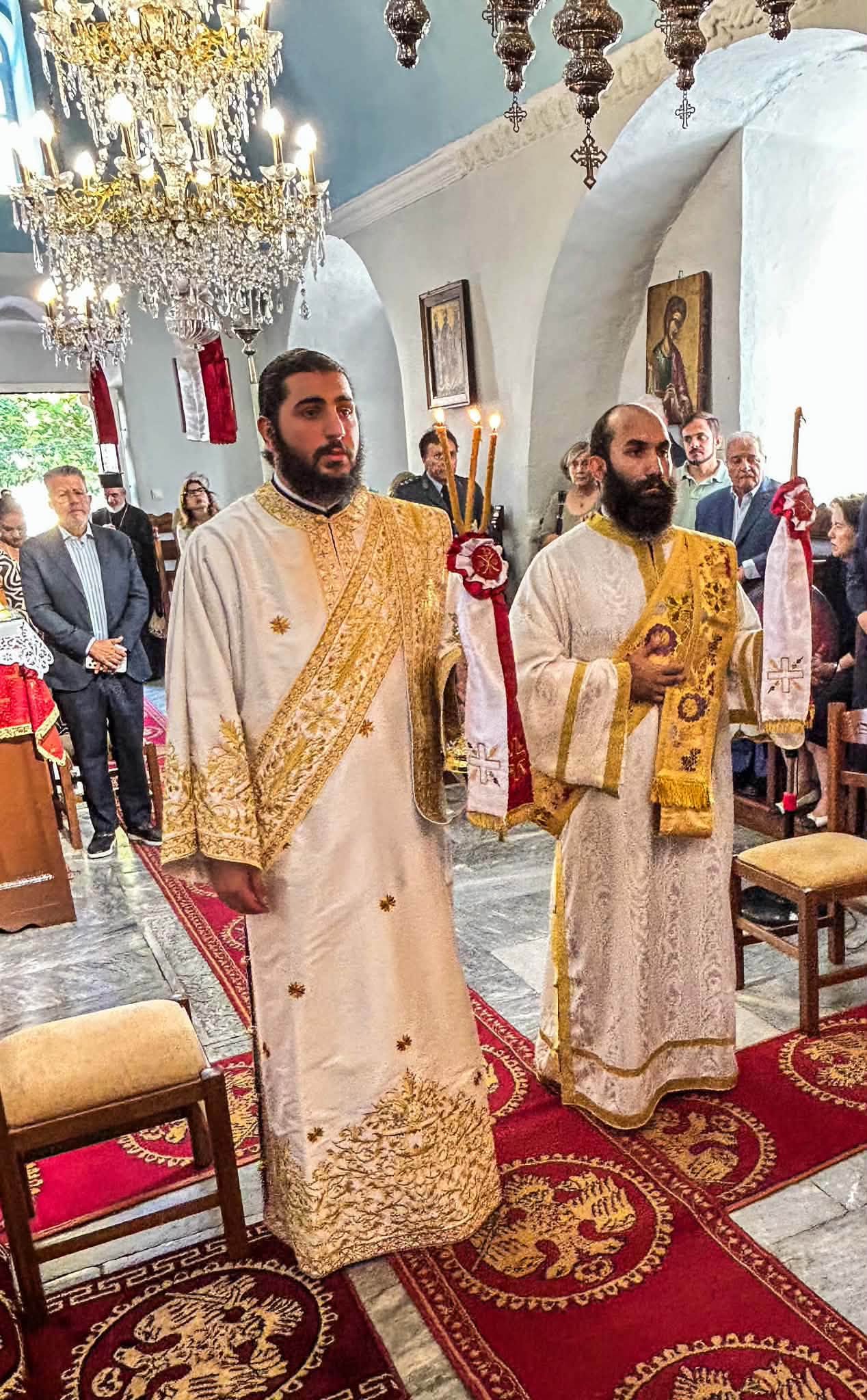 Πατριαρχική Θεία Λειτουργία, Αμοργός, Πατριάρχης Θεόδωρος Β΄, Πατριάρχης Παρθένιος, Ιερό Μνημόσυνο, Εκκλησία Αλεξανδρείας, Μητρόπολη Θήρας, Ορθοδοξία, Κυκλάδες, Εκκλησιαστικές Ειδήσεις