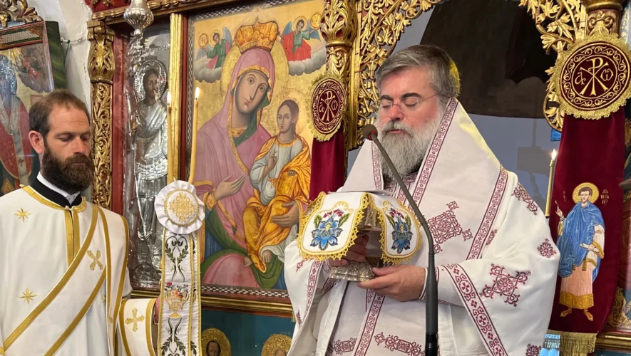 Αρχιερατική Θεία Λειτουργία στον Ιερό Ναό Αγίων Αναργύρων Χανίων