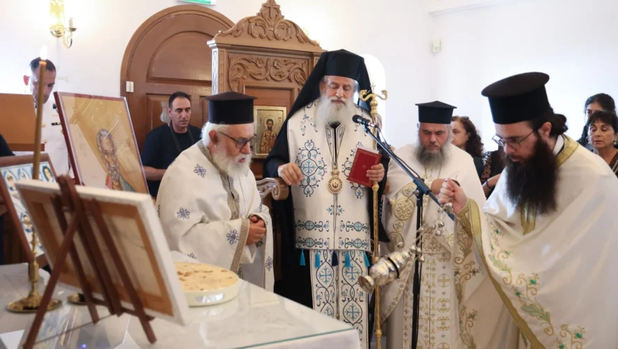 Ο Πρόεδρος Νίκος Χριστοδουλίδης στο ετήσιο μνημόσυνο των 13 πεσόντων στη Ναυτική Βάση Ευάγγελος Φλωράκης.