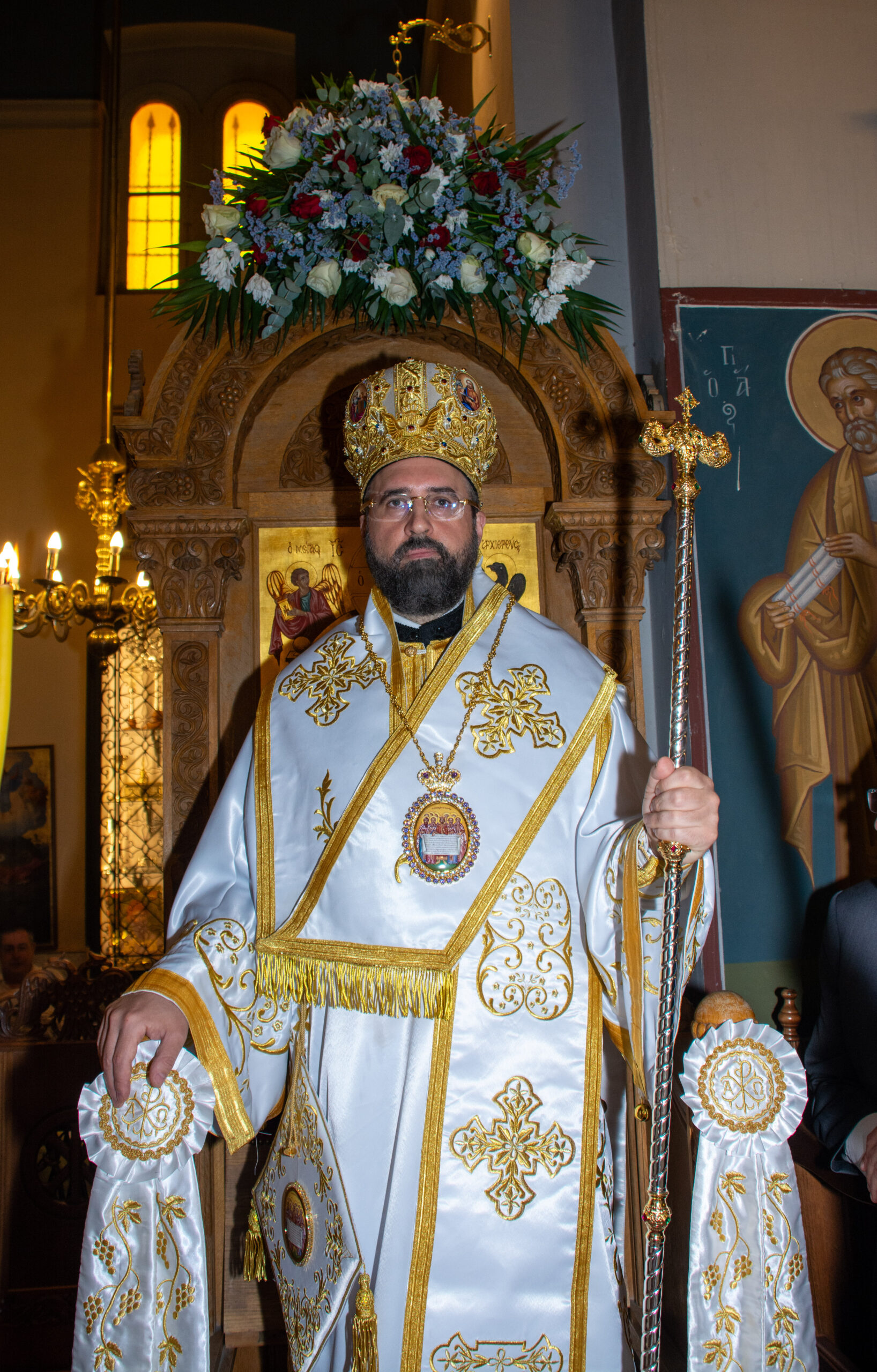 Η πρώτη αρχιερατική Θεία Λειτουργία του Επισκόπου Ανδίδων κ. Ισιδώρου στον Ιστορικό Ιερό Ναό Μεταμορφώσεως Σωτήρος στην Πλάκα