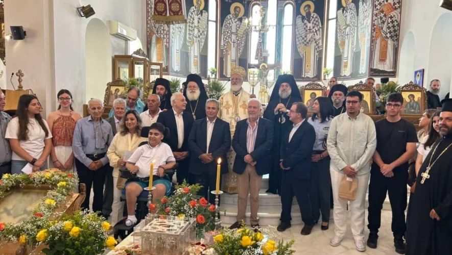 Άγιος Ανδρέας, Αρκαλοχώρι, Μητροπολίτης Ανδρέας, Ιερά Μητρόπολη Αρκαλοχωρίου, πανηγυρικός εσπερινός, Θεία Λειτουργία, Ιερά Λείψανα, Εκκλησία Κρήτης, βράβευση μαθητών, Κρήτη