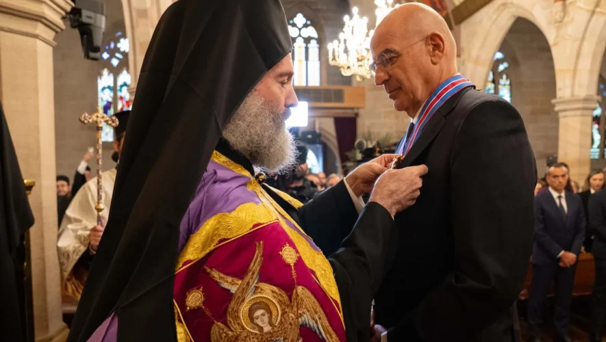 Νικόλαος Δένδιας, Αρχιεπίσκοπος Αυστραλίας Μακάριος, Ελληνισμός Αυστραλίας, ελληνική ομογένεια, Σύδνεϋ, Ιερά Αρχιεπισκοπή Αυστραλίας, ελληνική διασπορά, Υπουργός Εθνικής Άμυνας, Ορθοδοξία, Ελλάδα Αυστραλία