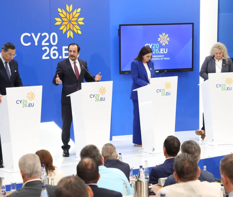 Λέξεις κλειδιά: Νίκος Χριστοδουλίδης, Κυπριακή Προεδρία ΕΕ 2026, Συμβούλιο Ευρωπαϊκής Ένωσης, Κύπρος, Λευκωσία, ευρωπαϊκή πολιτική, Προεδρία Συμβουλίου ΕΕ
