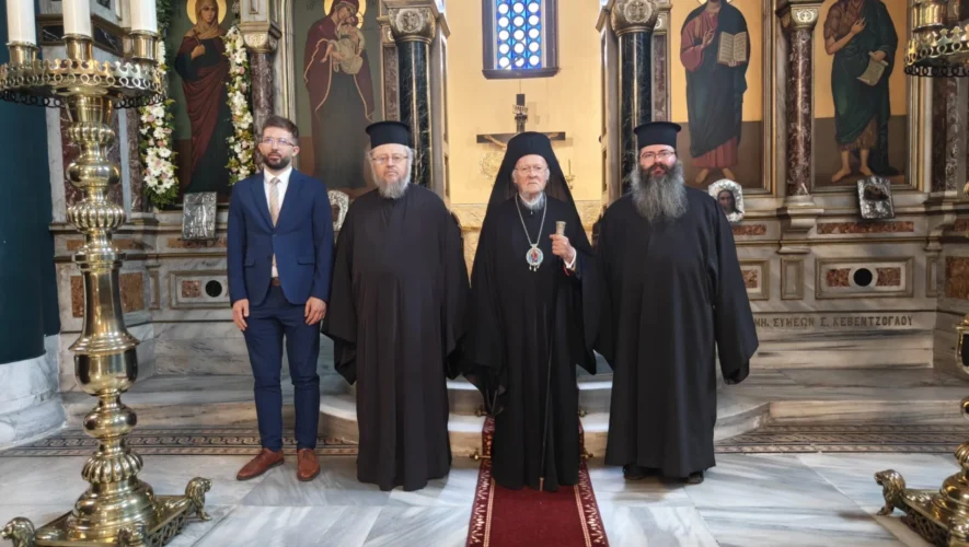 Οικουμενικός Πατριάρχης, Βαρθολομαίος, Αγία Κυριακή, Κοντοσκάλι, Οικουμενικό Πατριαρχείο, Εκκλησία της Βουλγαρίας, Πατριάρχης Αθηναγόρας, Ορθοδοξία, Κωνσταντινούπολη, Θεία Λειτουργία