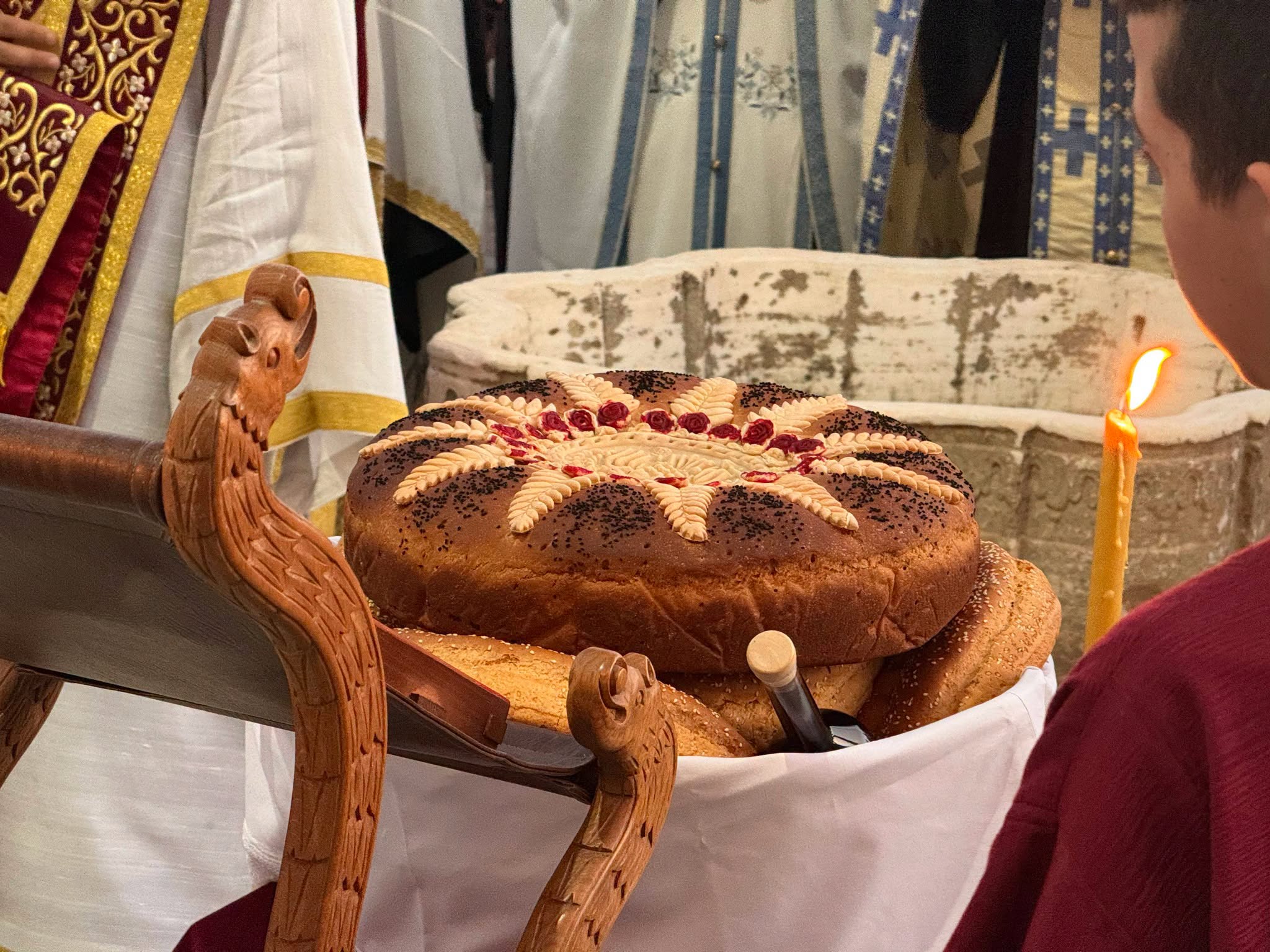 Προφήτης Ηλίας, Ιερά Μονή Προφήτου Ηλιού Θήρας, Σαντορίνη, Μητρόπολη Θήρας, πανθηραϊκός εορτασμός, Μητροπολίτης Αμφιλόχιος, Θεία Λειτουργία, Τρισαρχιερατικός Εσπερινός, Κυκλάδες, εκκλησιαστικές ειδήσεις