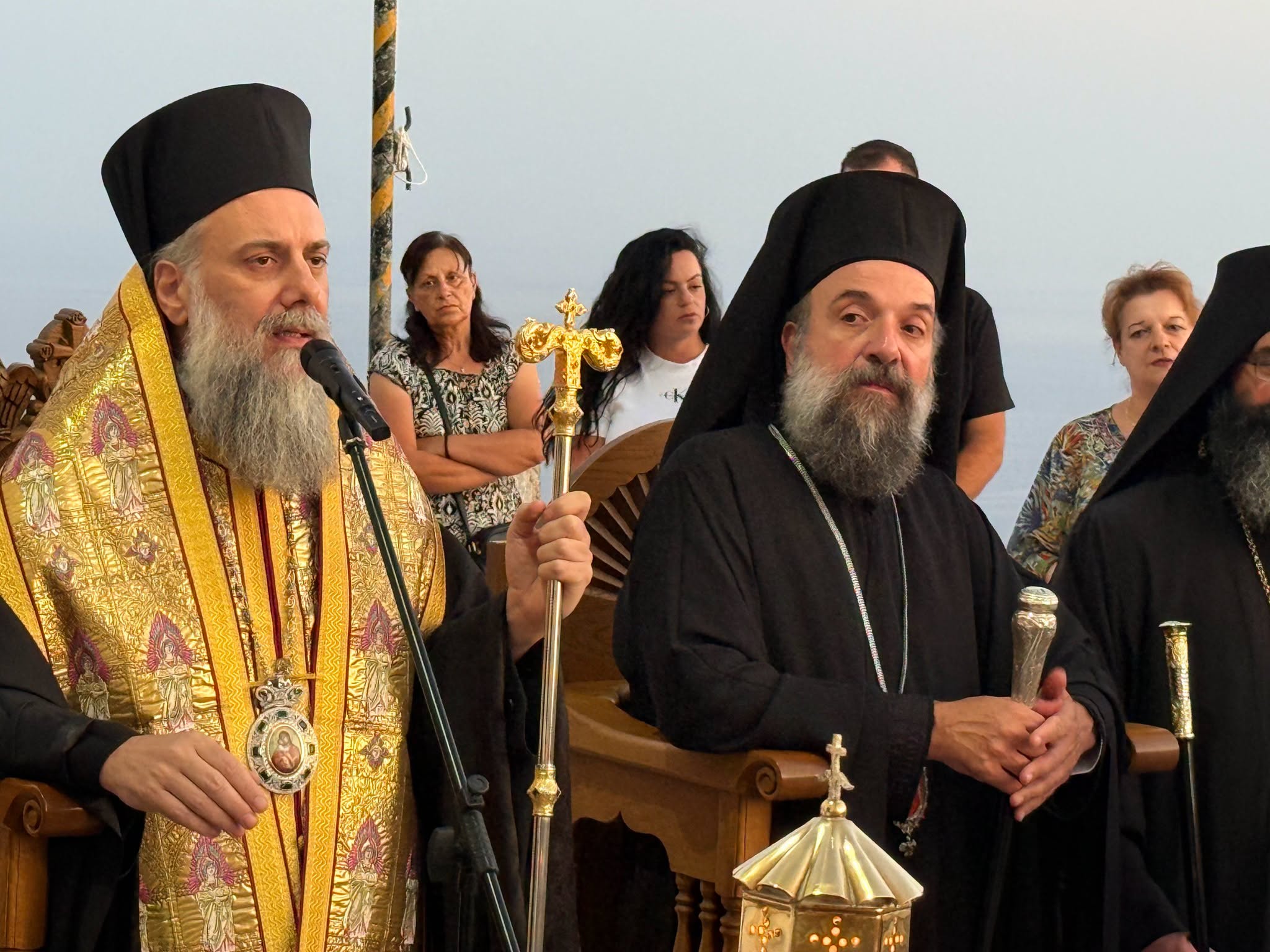 Προφήτης Ηλίας, Ιερά Μονή Προφήτου Ηλιού Θήρας, Σαντορίνη, Μητρόπολη Θήρας, πανθηραϊκός εορτασμός, Μητροπολίτης Αμφιλόχιος, Θεία Λειτουργία, Τρισαρχιερατικός Εσπερινός, Κυκλάδες, εκκλησιαστικές ειδήσεις