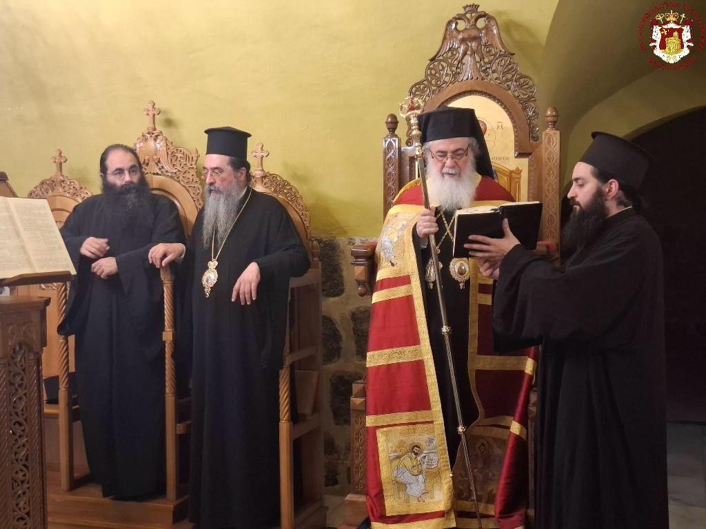 Η εορτή της Συνάξεως των Δώδεκα Αποστόλων στην Τιβεριάδα – Πατριαρχική Θεία Λειτουργία με τον Πατριάρχη Ιεροσολύμων Θεόφιλο